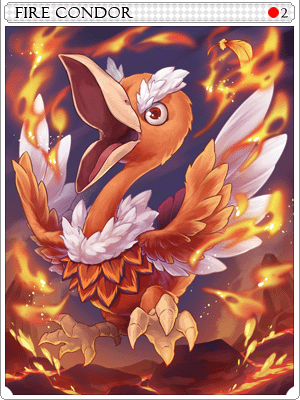 Fire Condor Card