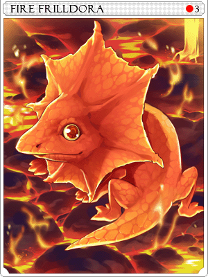 Fire Frilldora Card