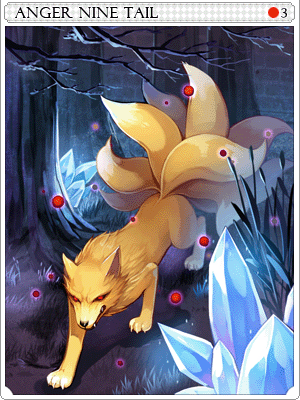 Furious Nine Tails Card