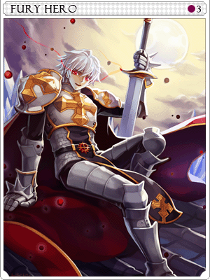 Furious Hero Card
