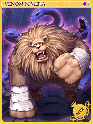Venom Enchanted Chimera Card