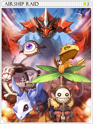 Airship Raid Card