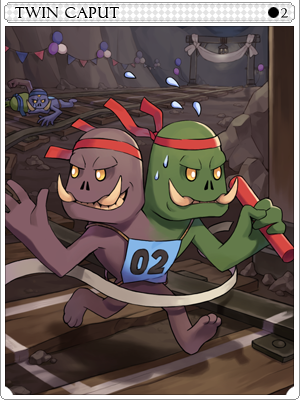 Twin Caput Card