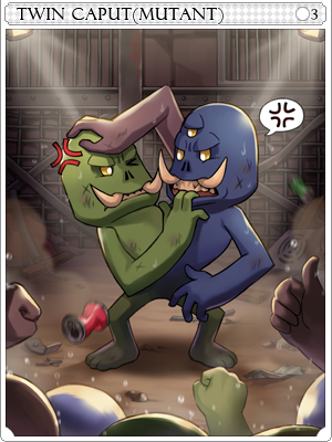 Variant Twin Caput Card