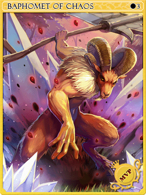 Chaos Baphomet Card