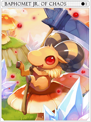 Chaos Baphomet Jr. Card