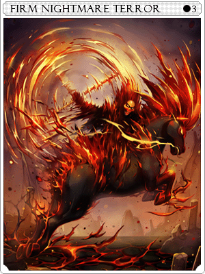 Rigid Nightmare Terror Card