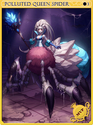 Contaminated Spider Queen Card