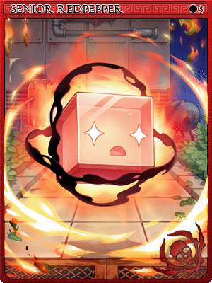 Greater Red Pepper Card