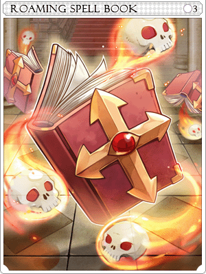 Roaming Spellbook Card