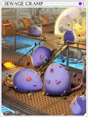 Sewage Cramp Card