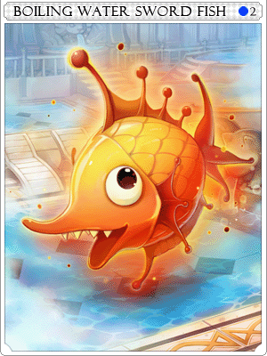 Boiling Swordfish Card