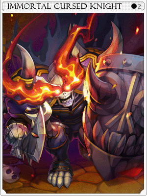 Immortal Cursed Knight Card