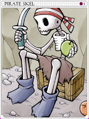 Pirate Skel Card