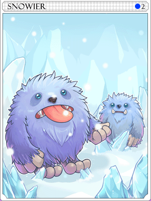Snowier Card