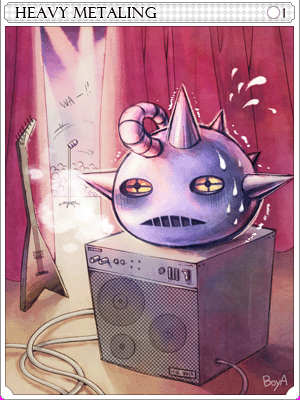 Heavy Metalring Card