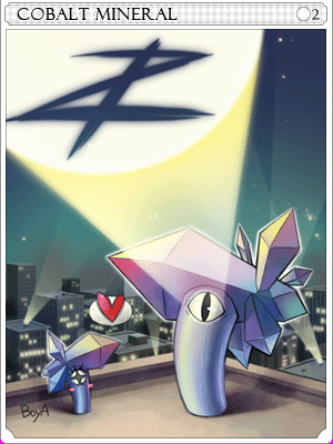 Cobalt Mineral Card