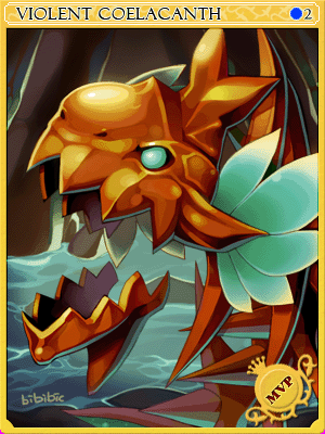 Violent Coelacanth Card
