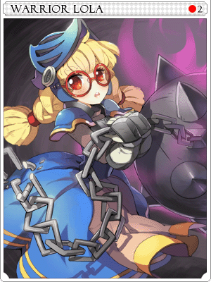 Warrior Lola Card