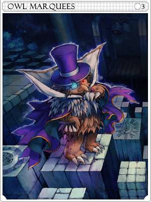 Owl Marquees Card