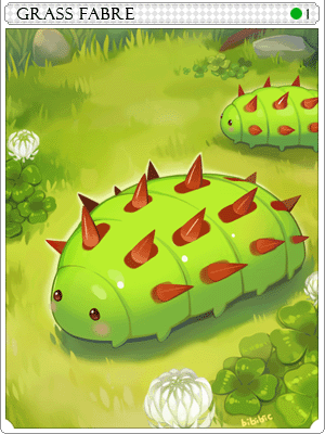 Grass Fabre Card
