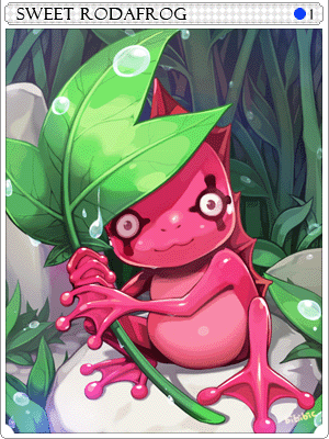 Sweet Roda Frog Card